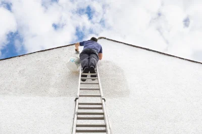 Peinture extérieure à Pœuilly — façades et ravalement